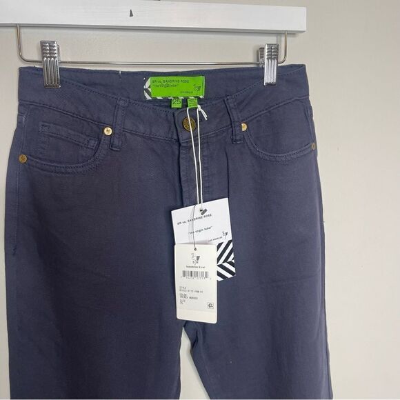 Sandrine Rose x Free People French worker pants NWT Size 25 - Picture 4 of 8